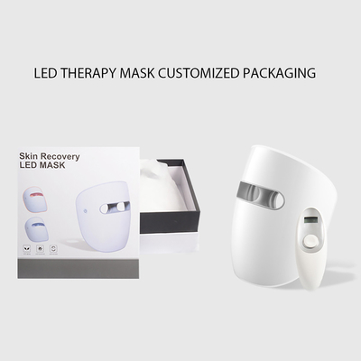 Wireless Led Facial Masks PDT Treatment Face Lift Skin Tightening Red Blue LED